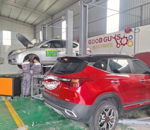 Kiểm tra bảo dưỡng thay nhớt, vệ sinh bố thắng và thay thế phụ tùng gầm xe