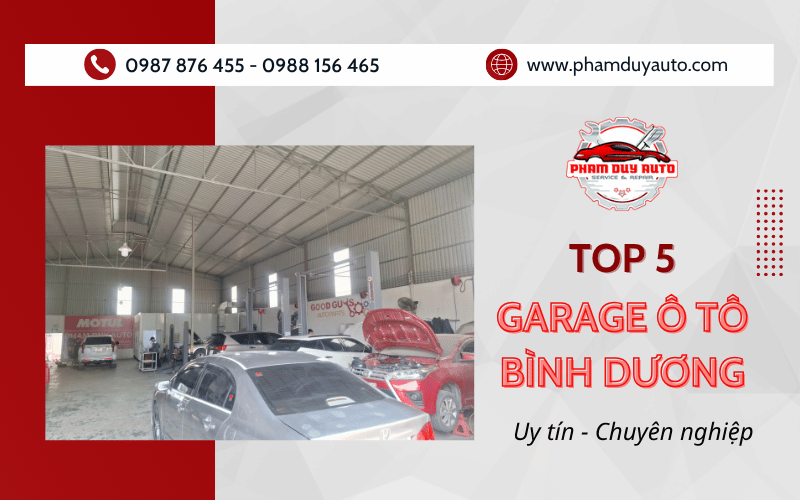 garage ô tô Bình Dương