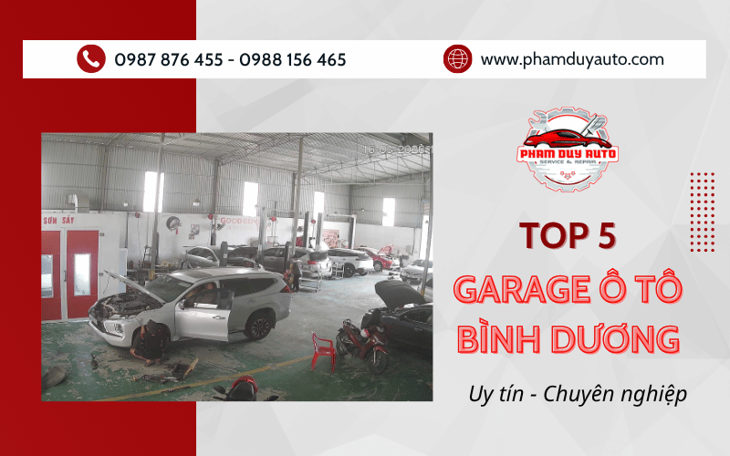 garage ô tô Bình Dương